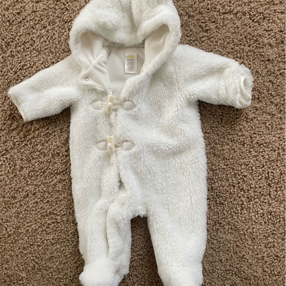 Warm baby onesie